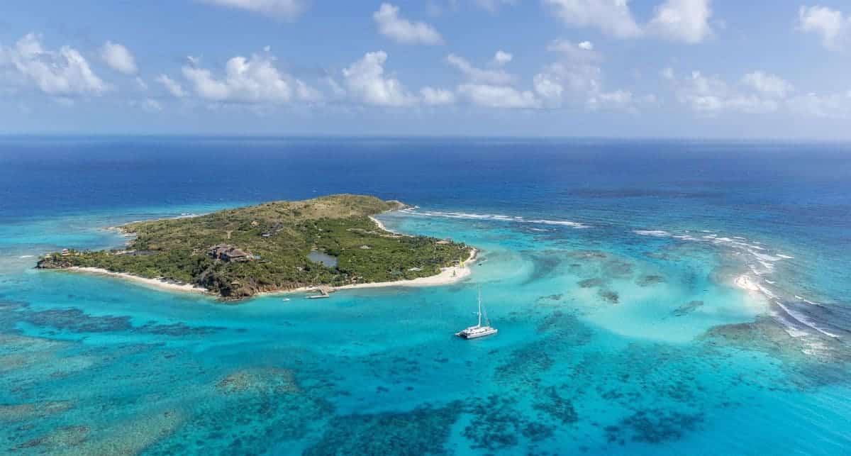 Đảo Necker thuộc quần đảo Virgin, Anh.