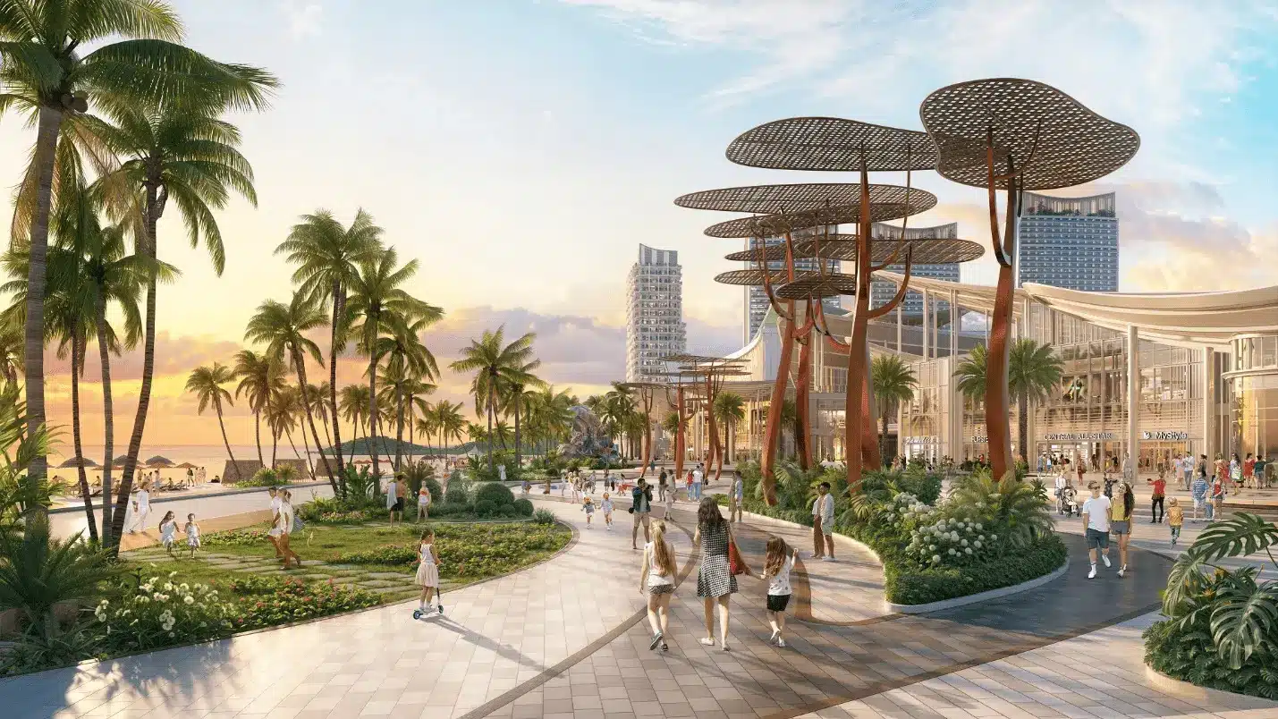 Hệ tiện ích bên trong khu đô thị Blanca City.